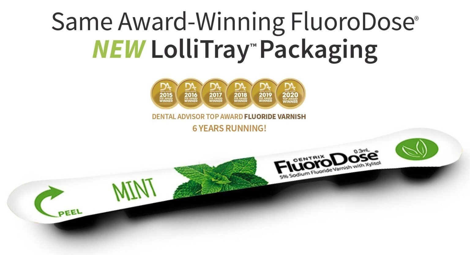 Centrix FluoroDose Sodium Fluoride Varnish Single Dose