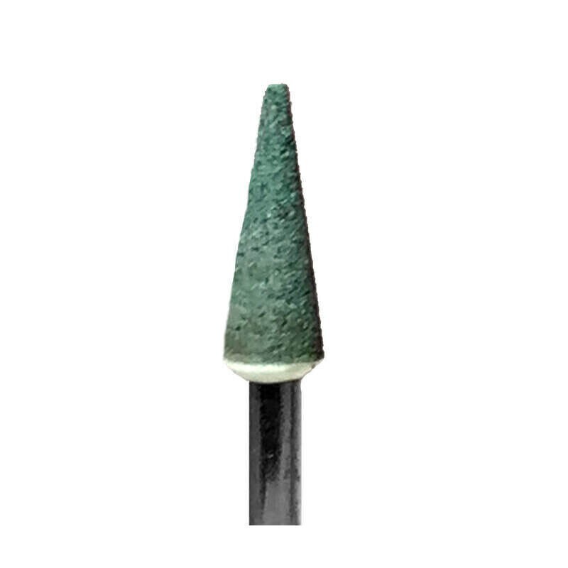 Dental Polishing FG Green Mounted Stone Abrasive Point CN-1 Green 12/Pack