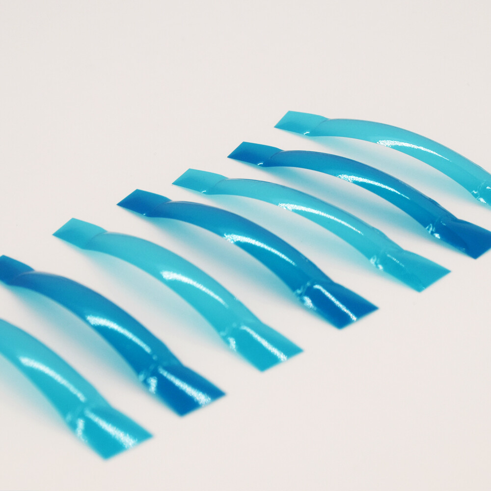 Dental Contoured Anterior Matrix Stainless Steel Twin Matrices/Resin Blue Strip