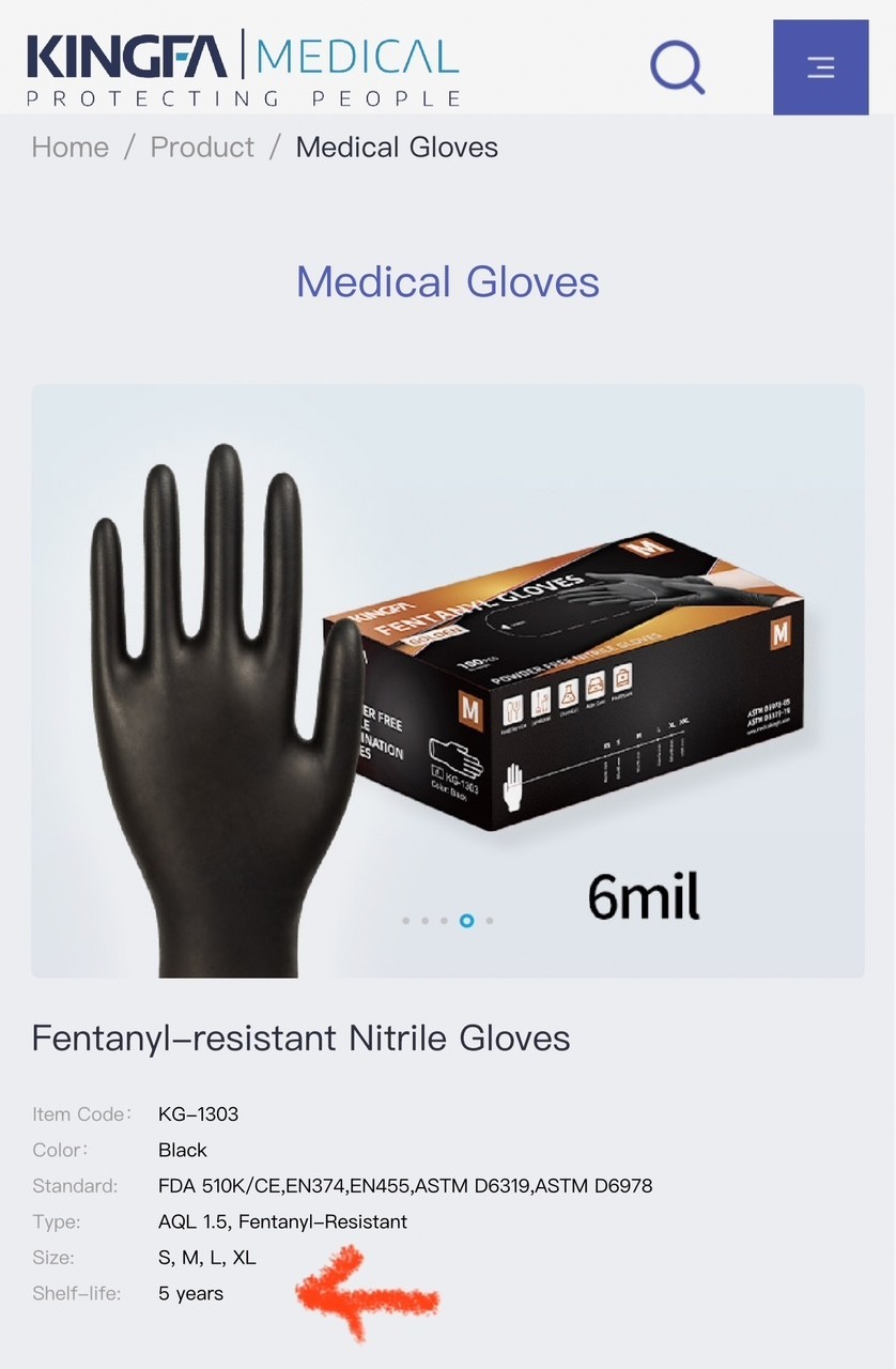 6 Mil Black Nitrile Gloves Heavy Duty Powder-Free Latex-Free New 100 PC M/L/XL