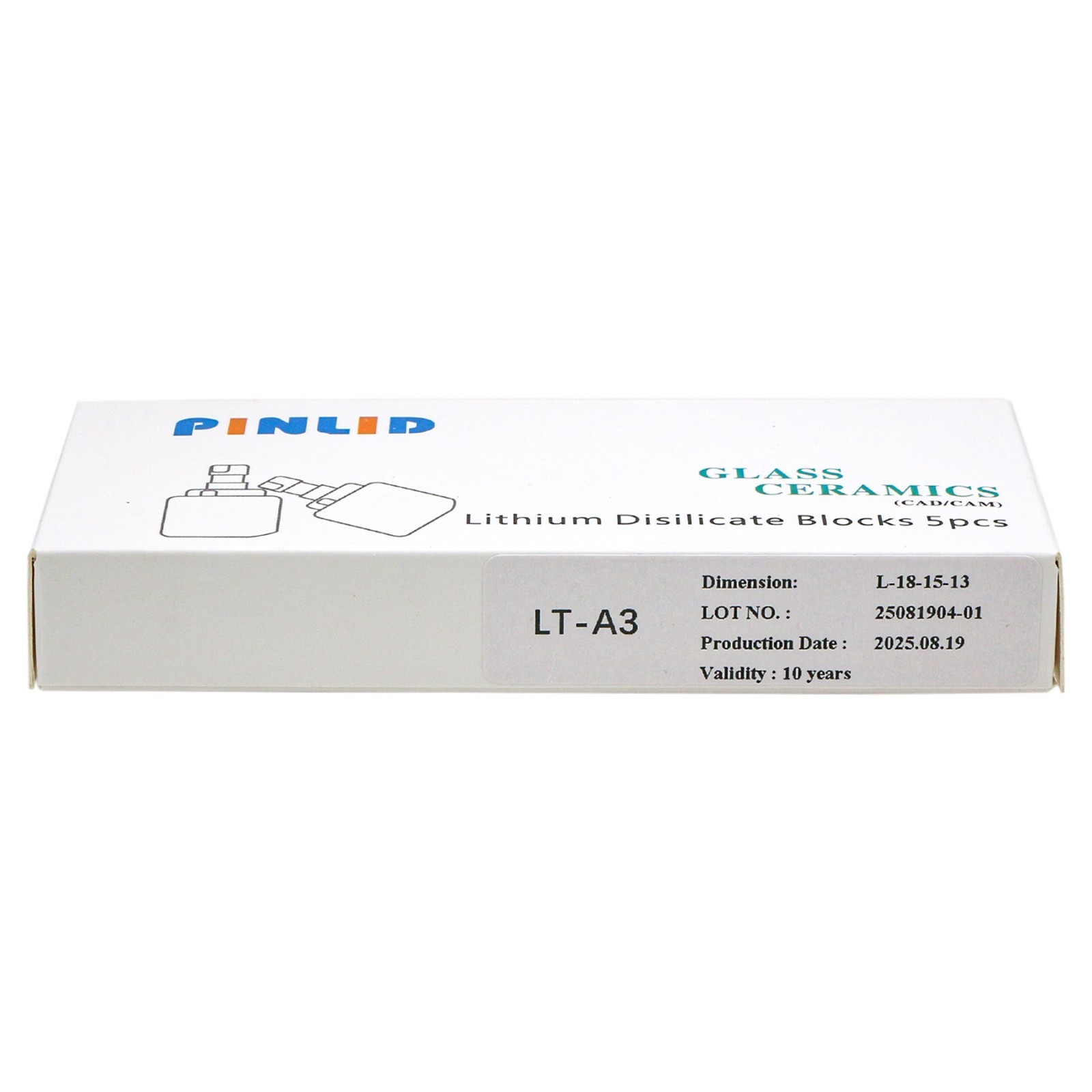US LT C14 Medium A3 Low Transparency Ceramic Block CEREC CAD/CAM 1/2/5/10/20Box