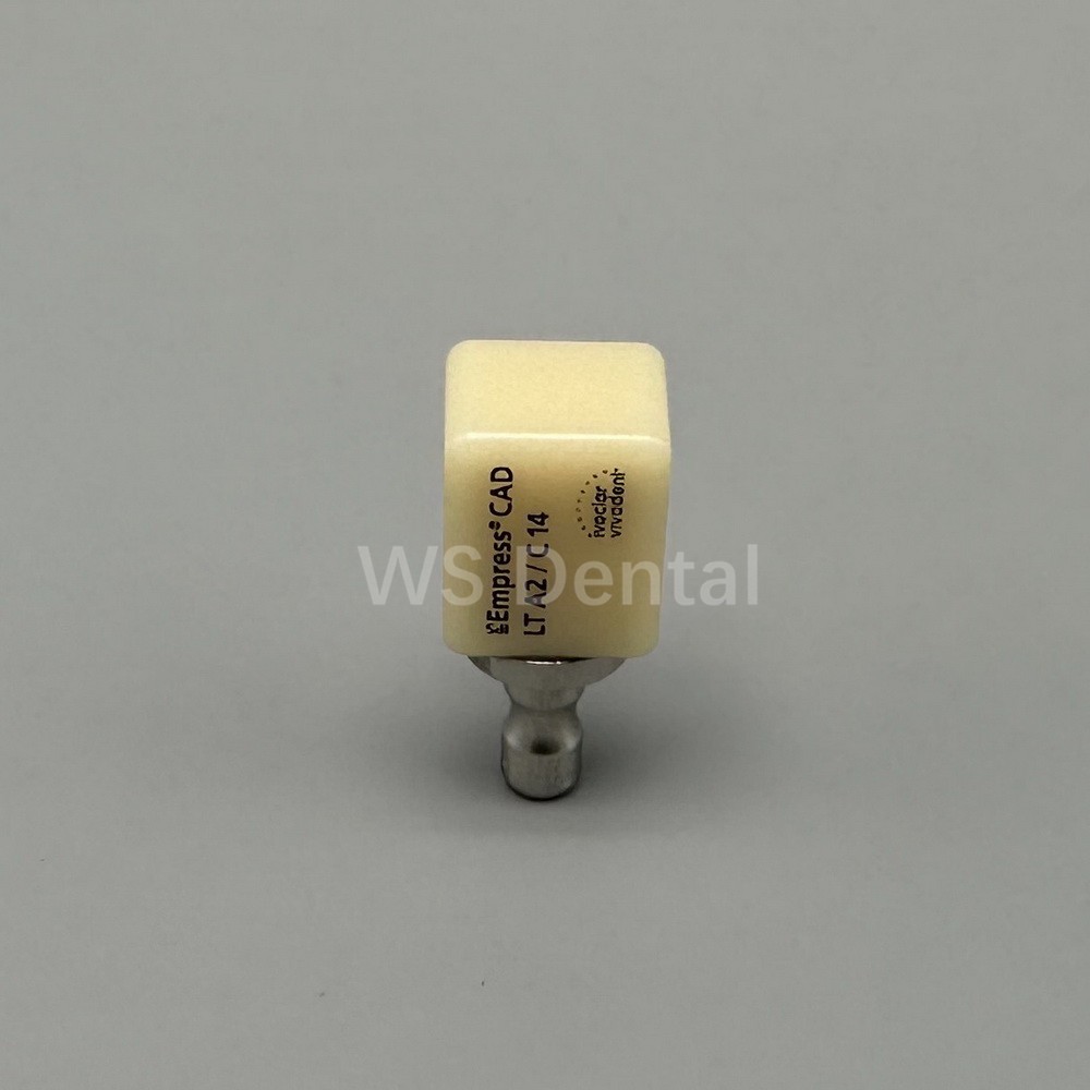 C14 Empress Dental LT A2/C14 Glass Ceramic Lithium Dislicate CAD Cerec Blocks *5