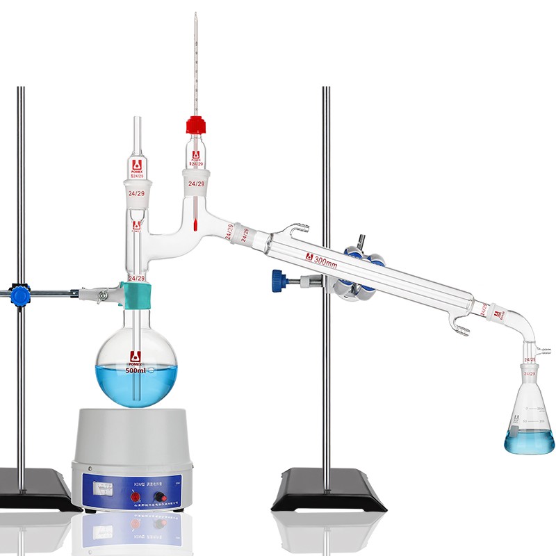 High-Performance Vacuum Distillation Glass Set 250ml-1000ml Lab Supply