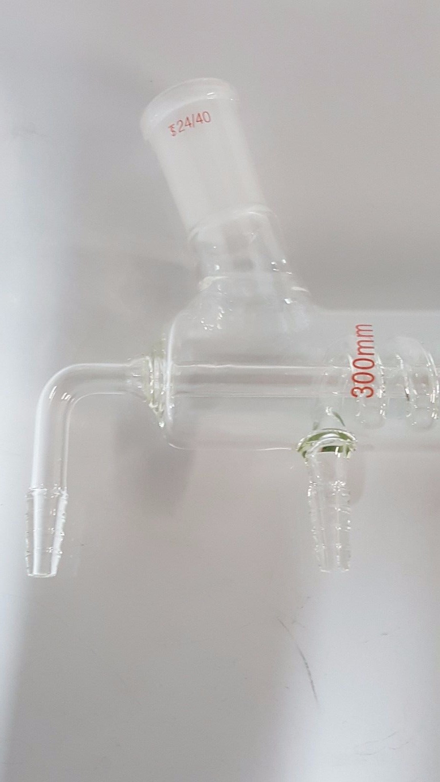 Lab Glass Reflux Coil Condenser 400mm 24/40 new