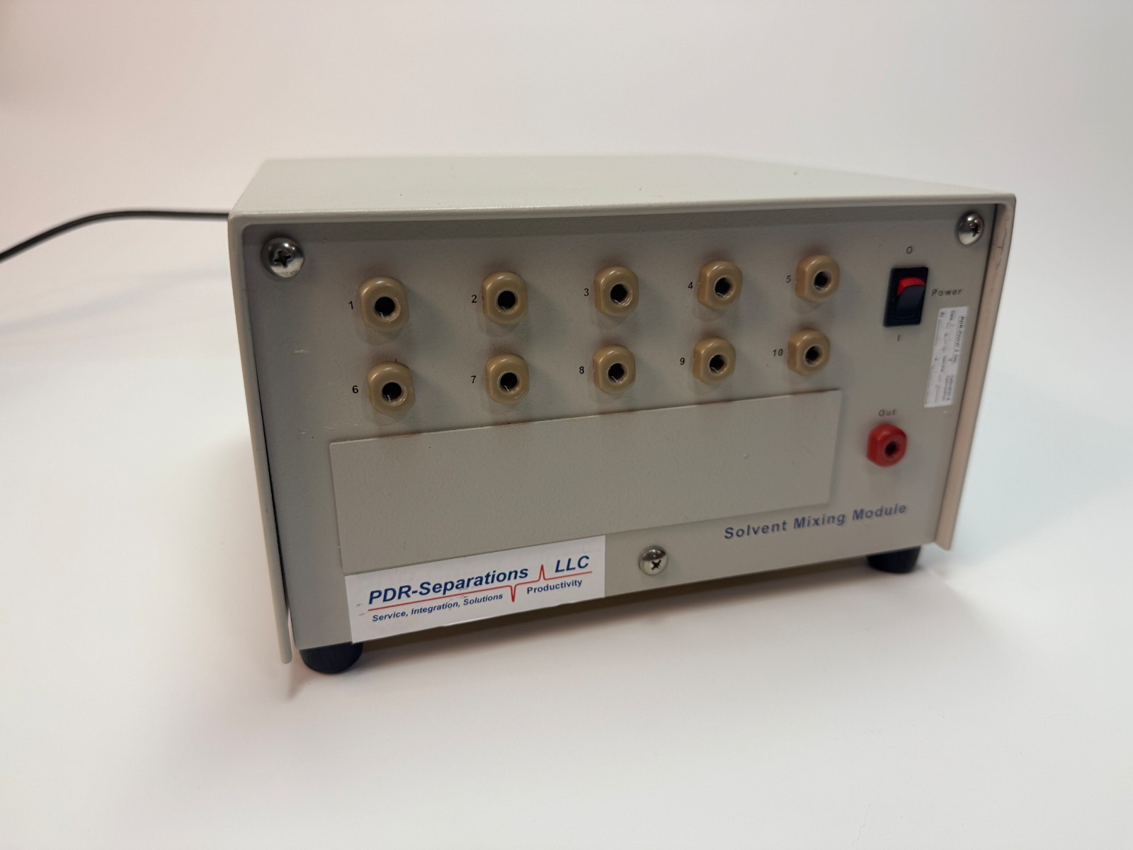 PDR-Chiral ~ PDR-Separations Solvent Mixing Module See Description Pitch Noise