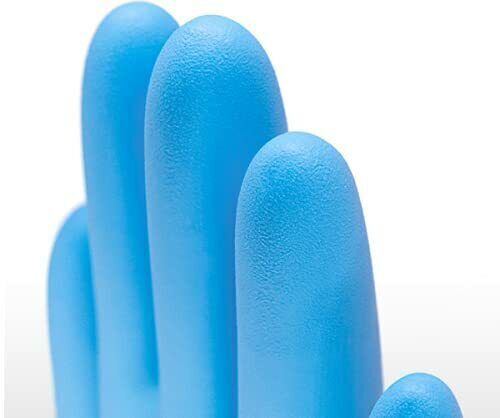 Kingfa Blue Nitrile Medical Gloves FDA Powder & Latex Free Disposable 3 mil
