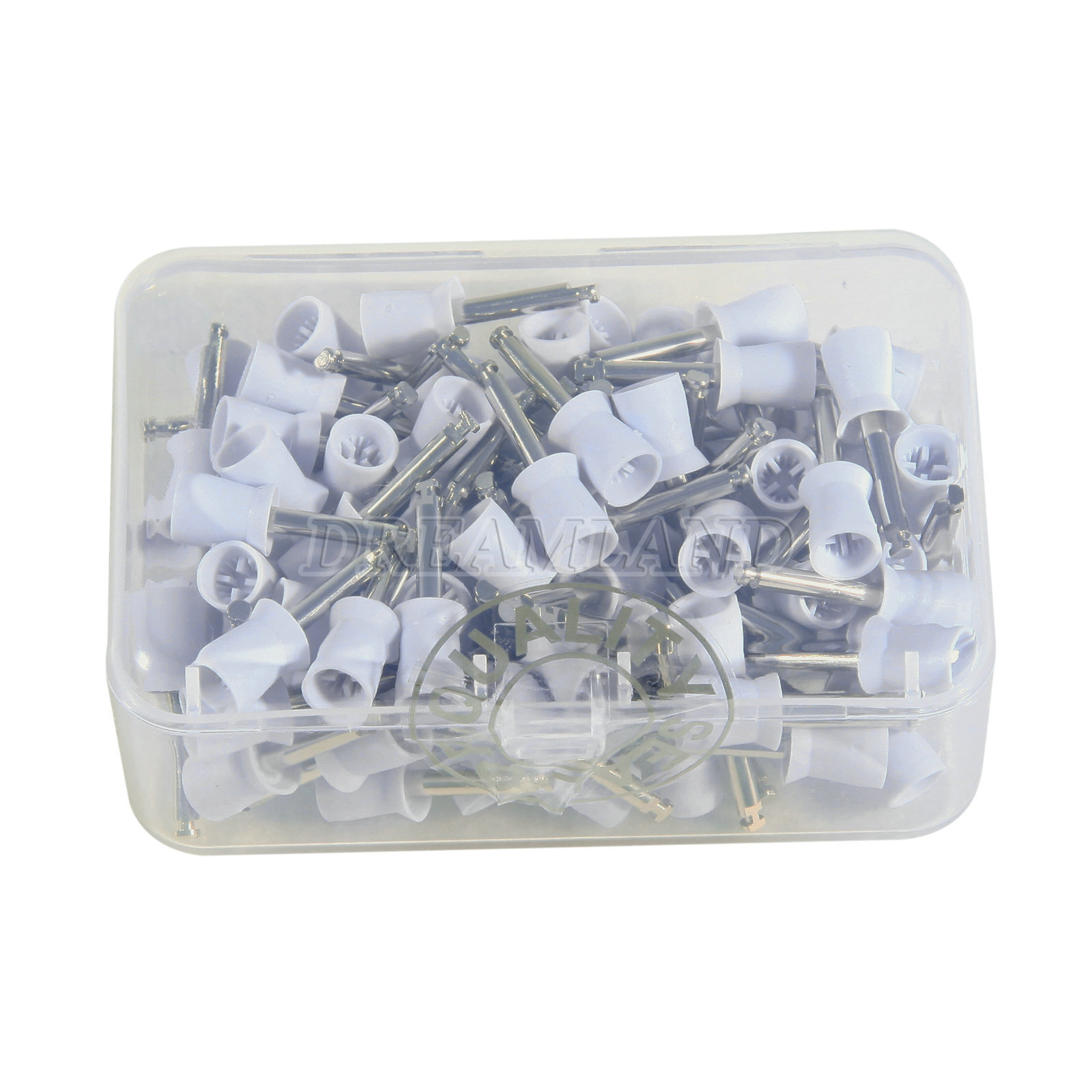 100pc Dental Prophy Polishing Cup Cups For Contra Angle Handpiece Latch CE
