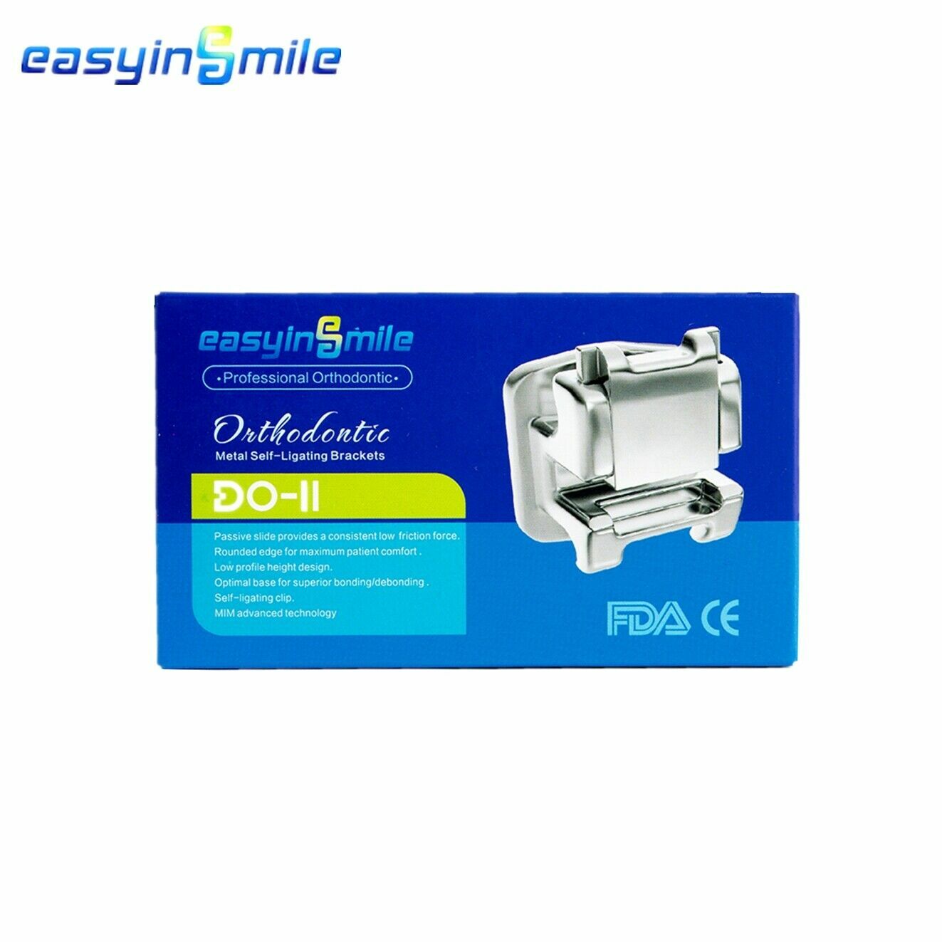 20Pc Dental Passive Self-ligating Bracket Brace Orthodontic ROTH/MBT Easyinsmile