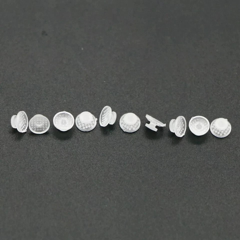 10 Pcs/Bag Orthodontic Composite Round Ceramic Bondable Lingual Button Base
