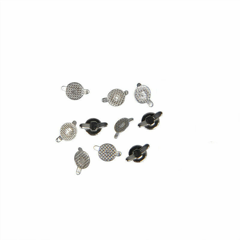 AZDENT Dental Ortho Lingual Buttons Bondable Round Base 8 Models 10pcs/pack