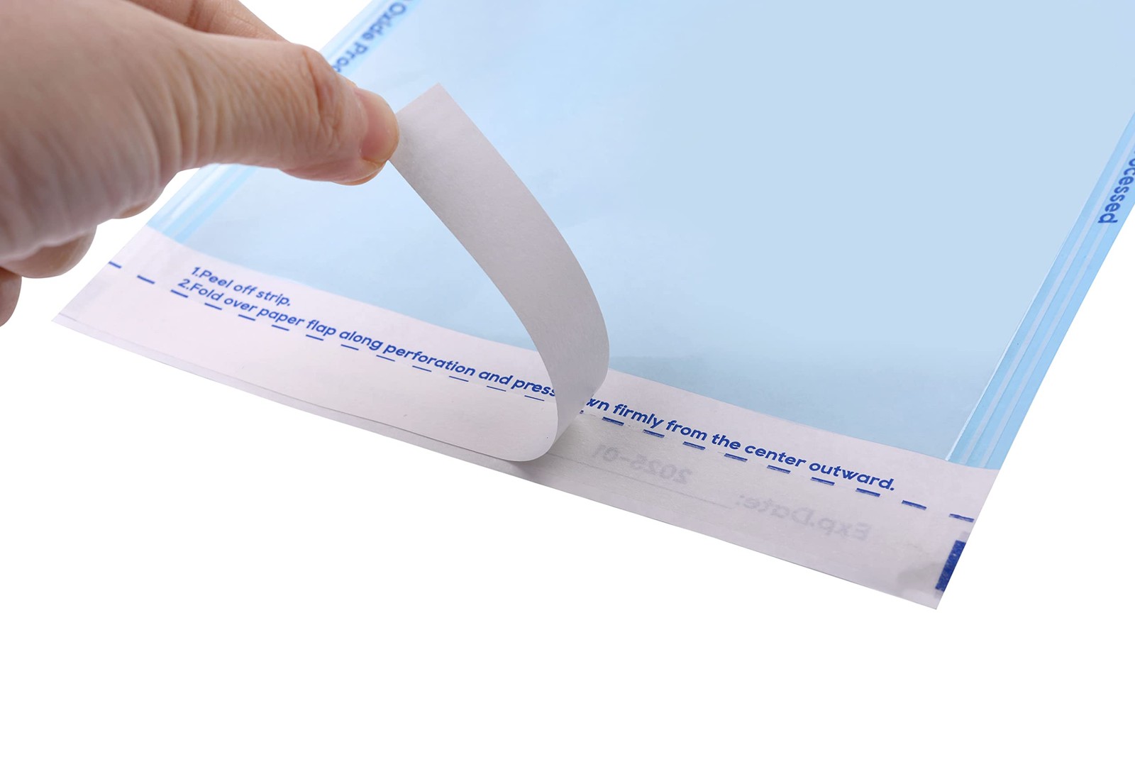 200 Pouches Dental Self-Sealing Sterilization Pouches 5.25×10 inch 200/Box 1 Box
