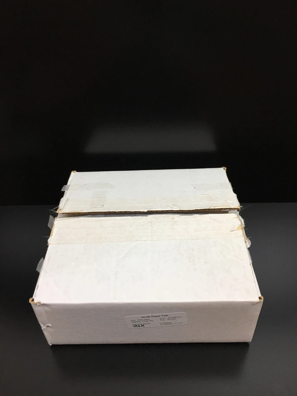 ALK Cat No SEV50 Sterile Empty Vials 50mL-20mm Lot 17 Pieces