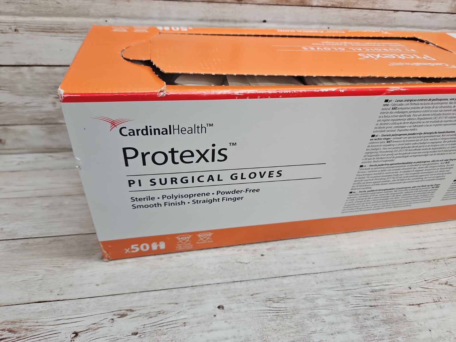 Protexis PI Surgical Gloves Cardinal Health *1 Box 50 Pr* Size: 7 *See Date*9-25