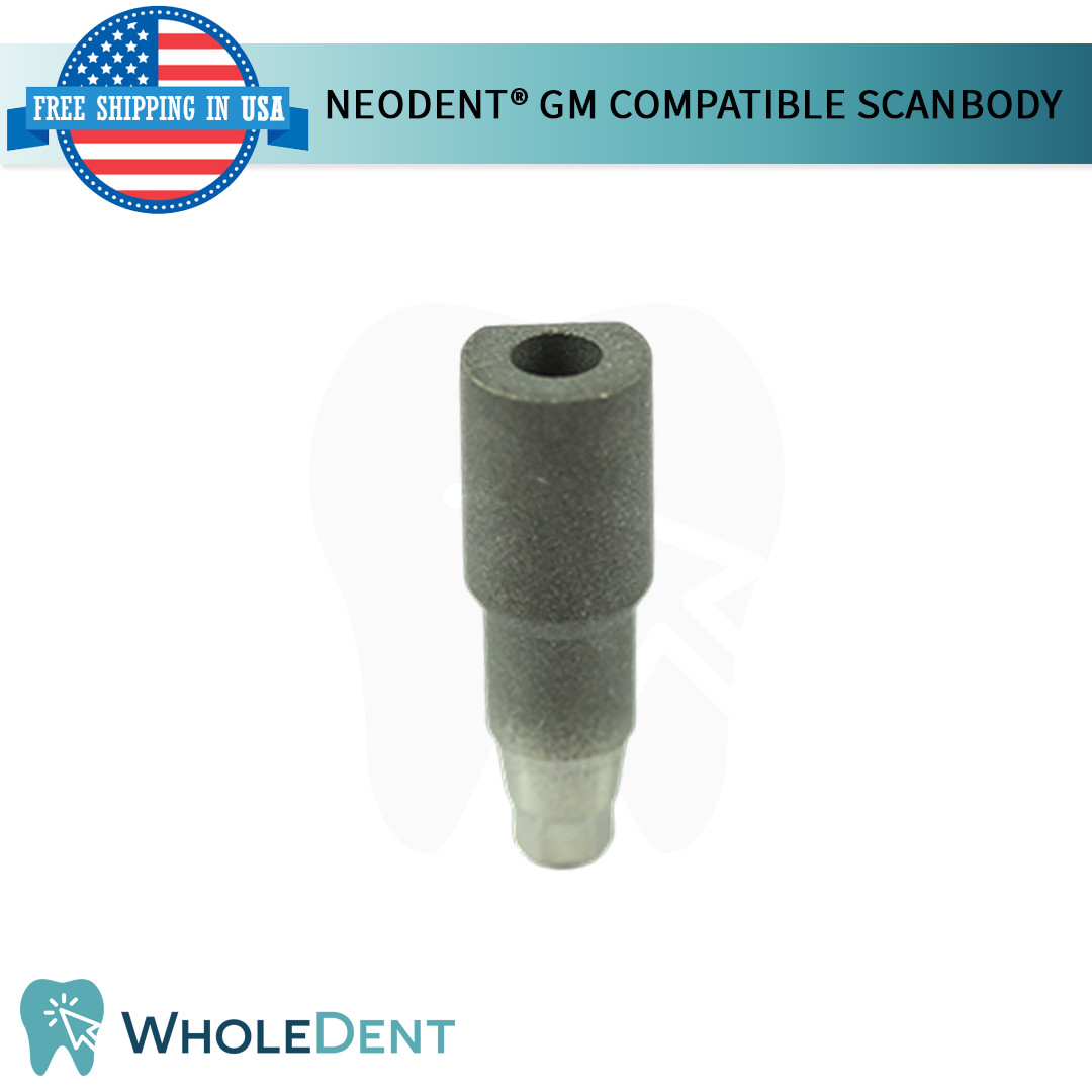 Dental Titanium Scan Body Neodent® GM Compatible CAD CAM