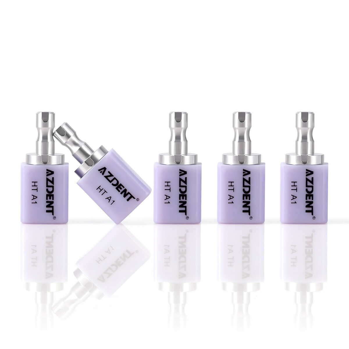 5Pcs/Box Dental C14 Glass Ceramic Lithium Dislicate Blocks CAD Cerec LT/HT