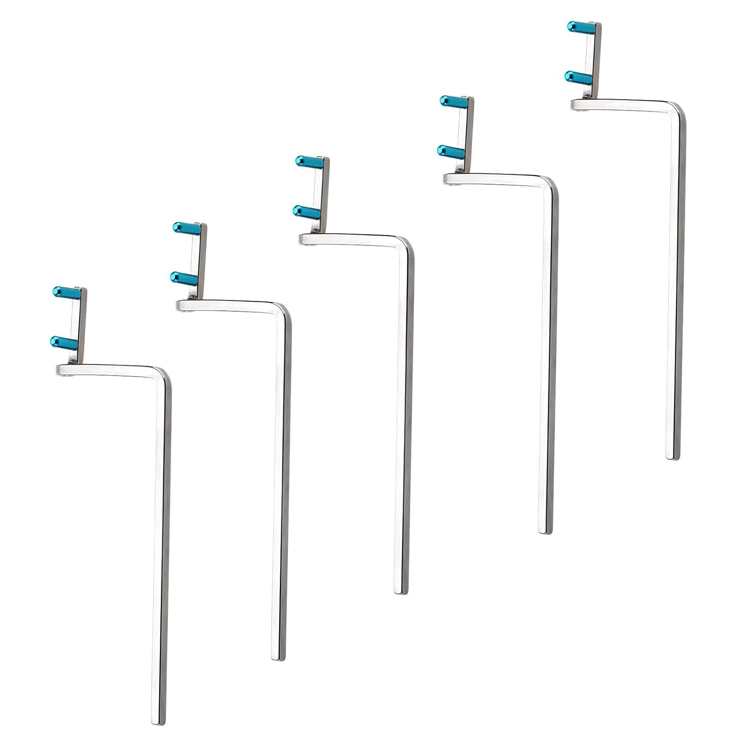 5Set Dental Sensor Holder Dental X-Ray Positioning Aiming Ring Bitewing/Anterior