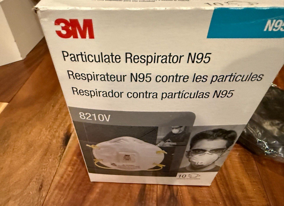Lot of 300 Face Masks, 3 layer protection masks, KN95, N95 Masks