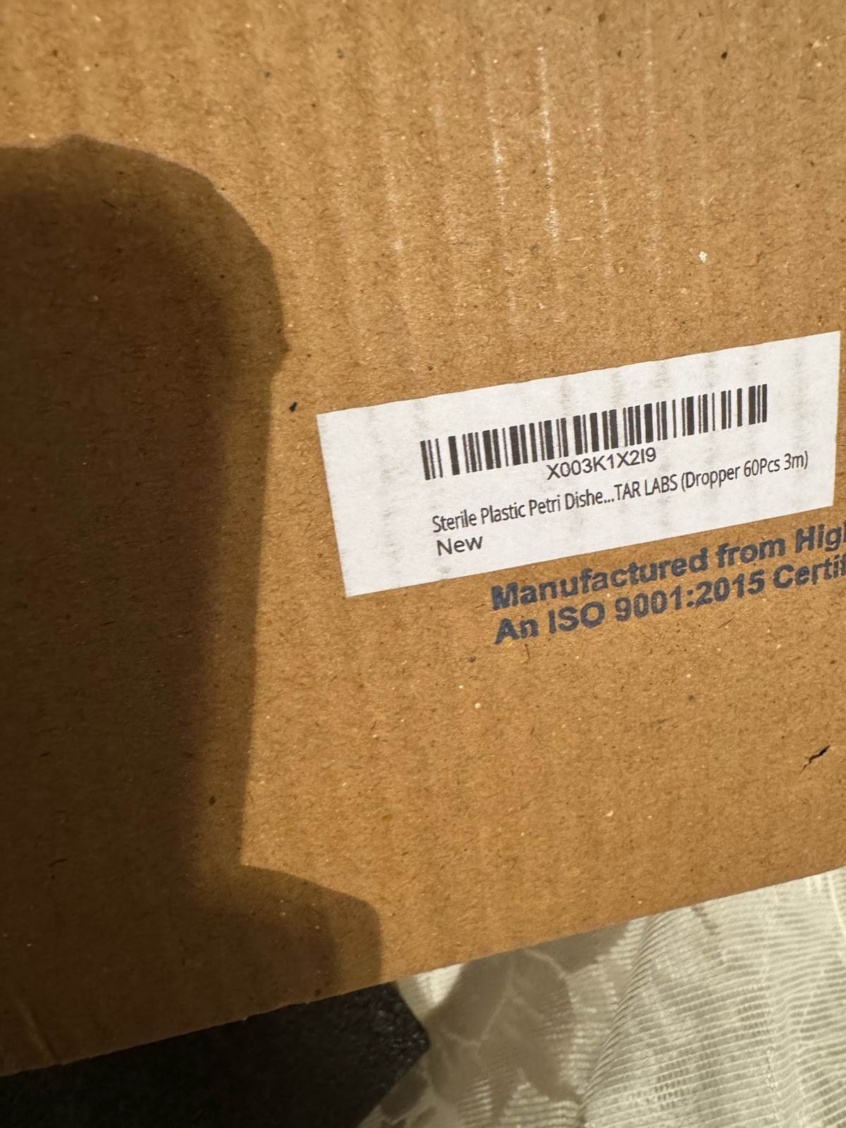60 Count 90mm X 15mm Petri Dishes With Lid -Plastic W/ Droppers Labs, Schools