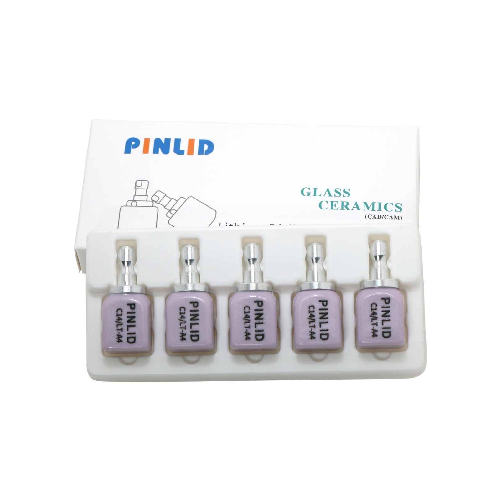 US LT C14 Deep Warm A4 Max Mask Ceramic Block CEREC CAD/CAM Lithium Disilicate