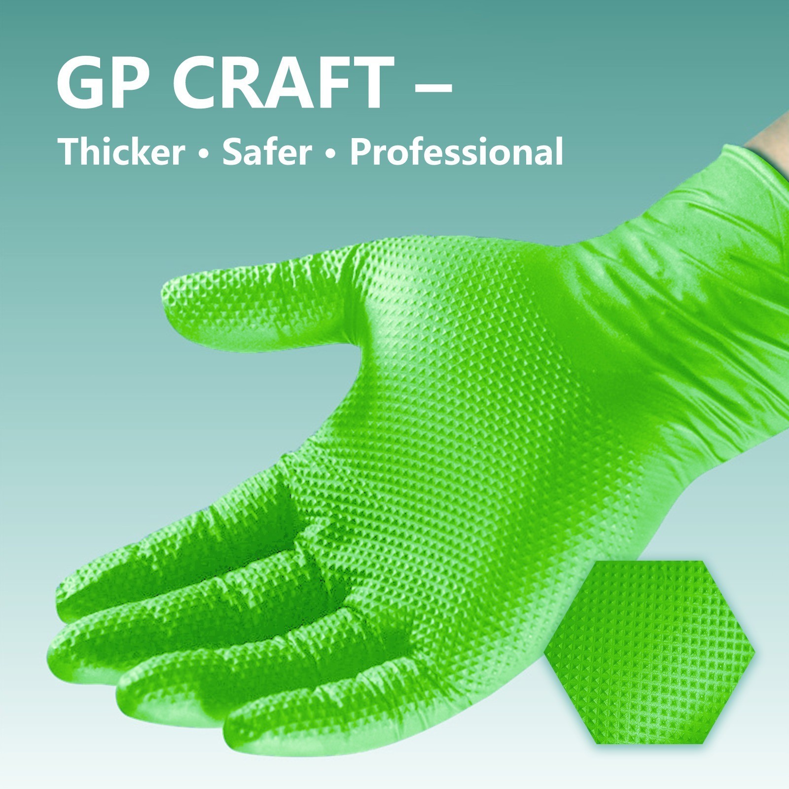 Heavy Duty Nitrile Gloves 8 Mil Large Latex-Free | 1000ct Case
