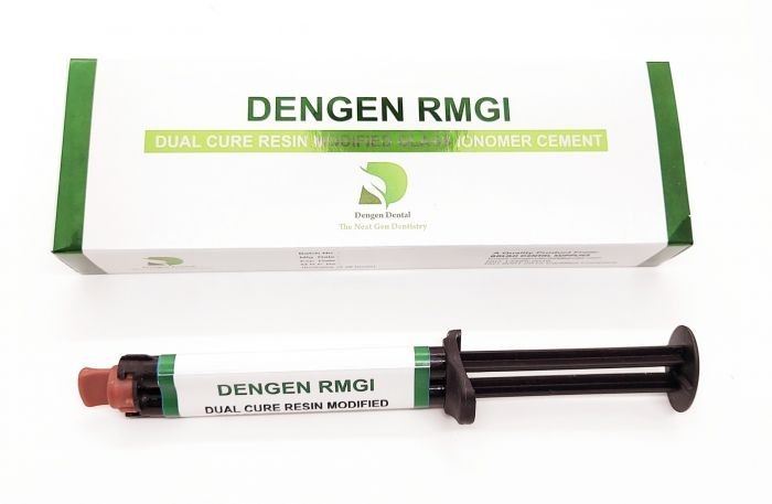 Dental RMGI A Dual Cure Resin Modified Glass Ionomer Luting Cement 9gm