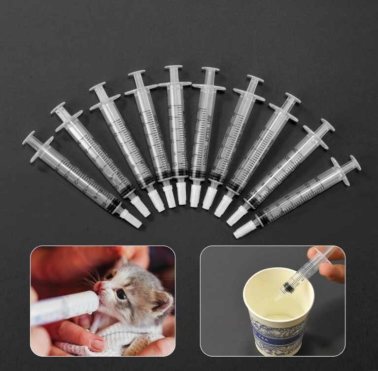 Syringes without needles Plastic Syringe 10ml 20ml 5ml 1ml 3ml lot gauge set