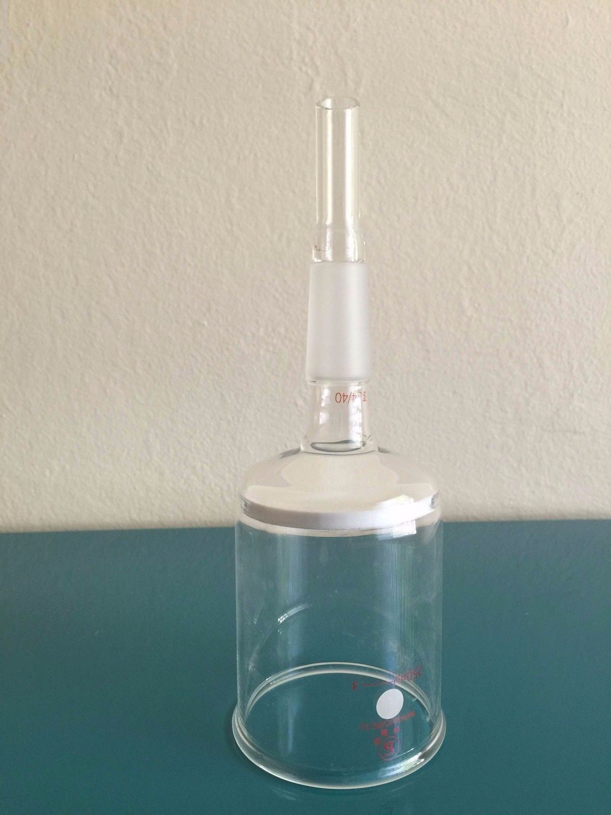 Lab Filtering flask suction vacuum 1000ml Buchner funnel 250ml new