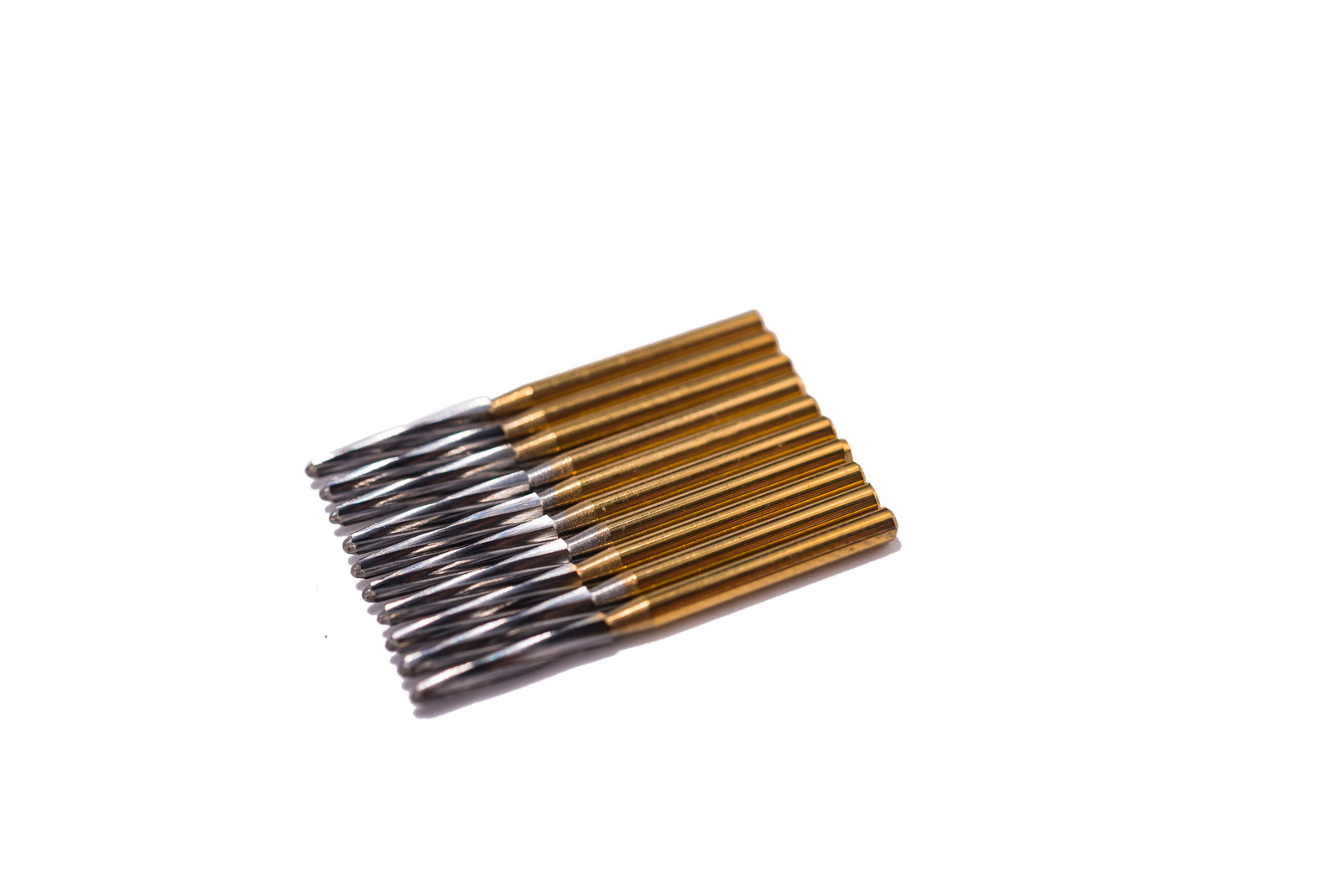 10Pcs Dental ENDO-Z Burs Carbide Tungsten surgical cutter FG burr Drill 1.4*23mm
