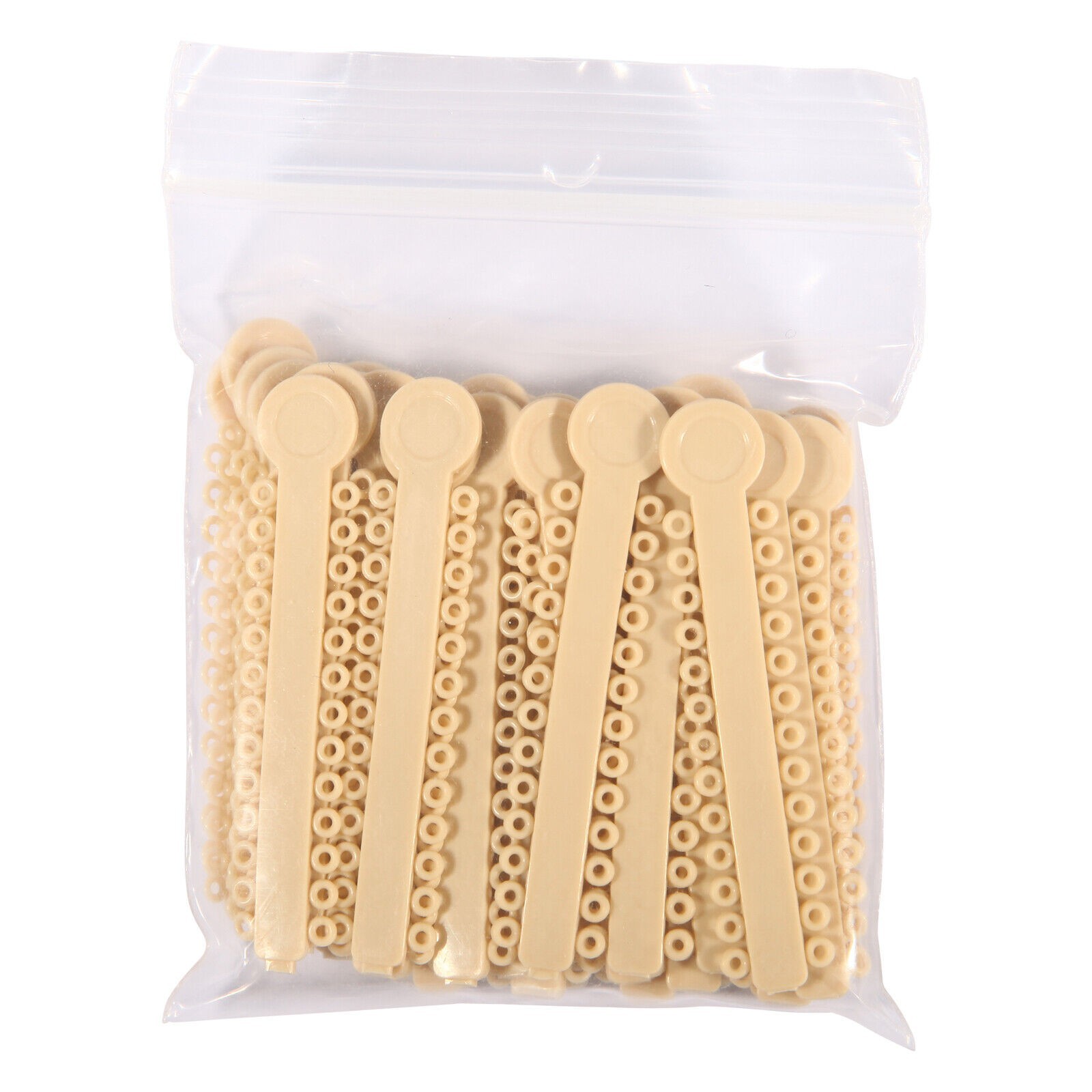 1040Pcs Dental Elastic Ligature Ties Rubber Bands Loops for Orthodontic Braces