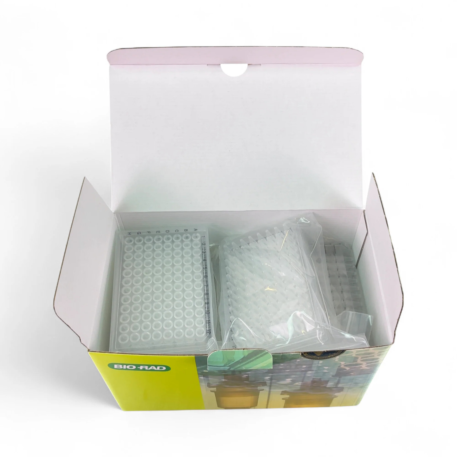 BIO-RAD Hard-Shell High Profile 96-Well Semi-Skirted PCR Plates HS99601 Hard-…