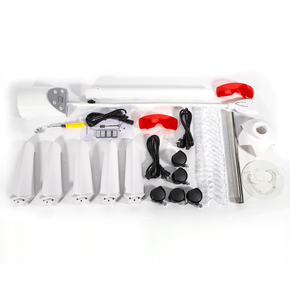 Dental Mobile LED Teeth Whitening Light Cold Light Lamp Tooth Bleaching Machine