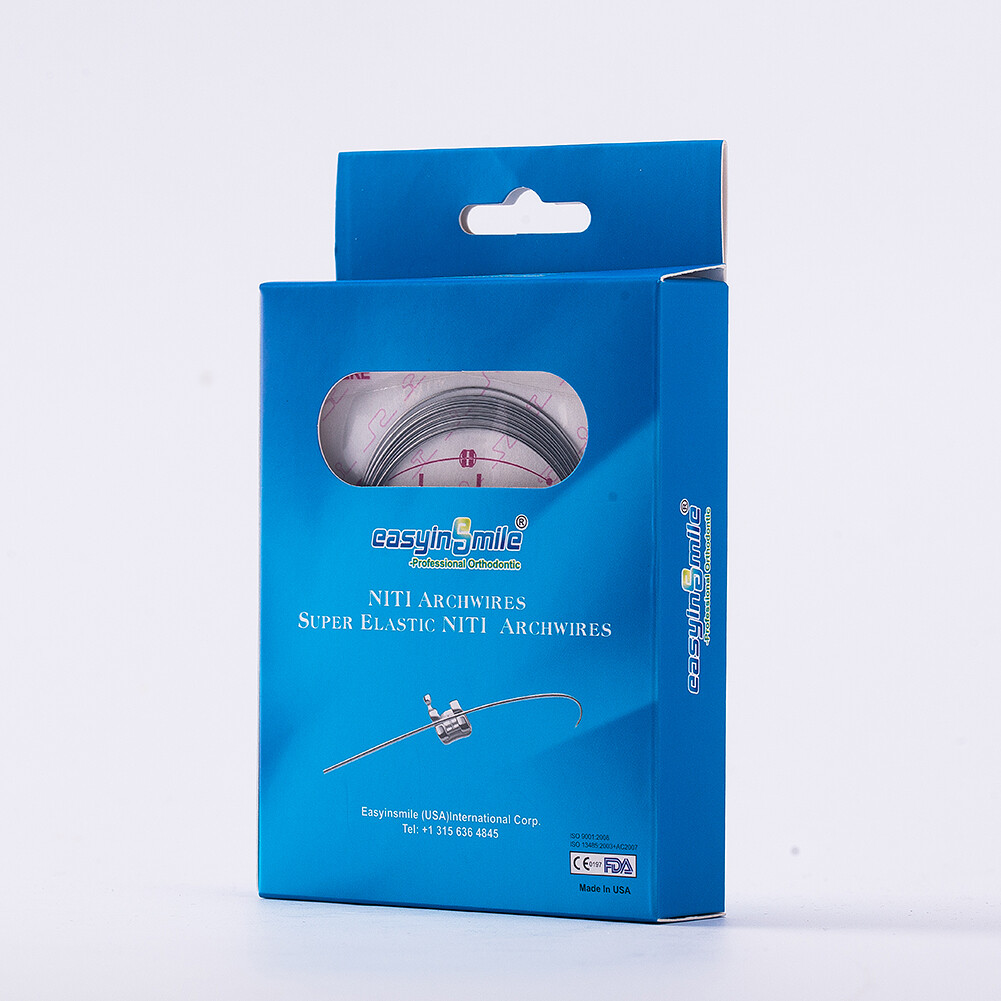 Super Elastic Niti Round Arch Wires Dental Ortho U/L Archwire Orthodontic Braces