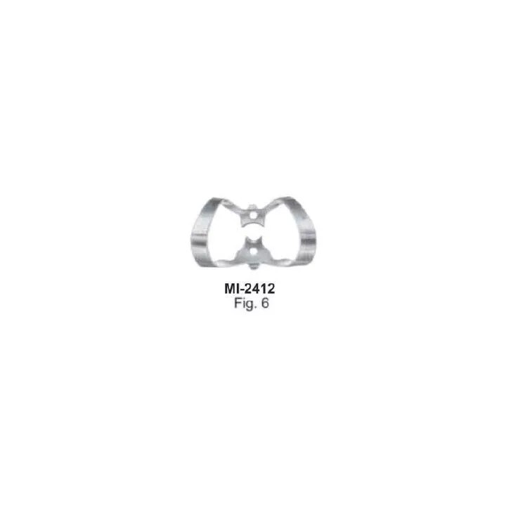 1 Pcs Dental Stainless Steel Endodontic Restorative Clip Rubber Dam Molar Clamp
