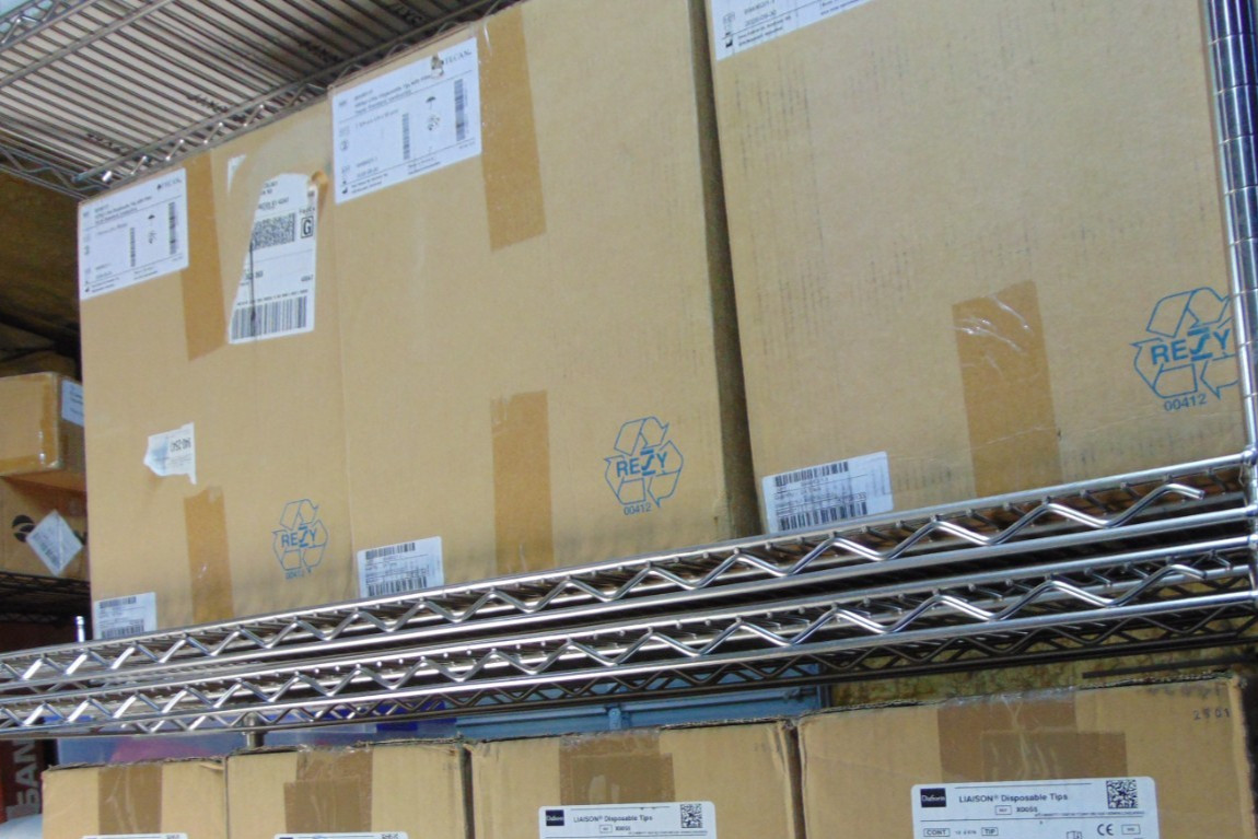 1 CASE 2,304 PCS Tecan 1000UL CONDUCTIVE FILTER TIP 30180117 EXP. 2026-09-30
