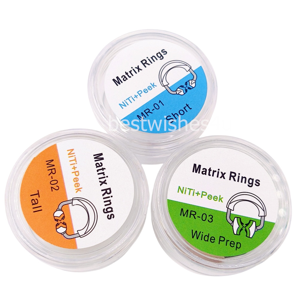 Dental Matrix Clamp Ring Matrices Clip Titanium Fit Garrison Premier Palodent