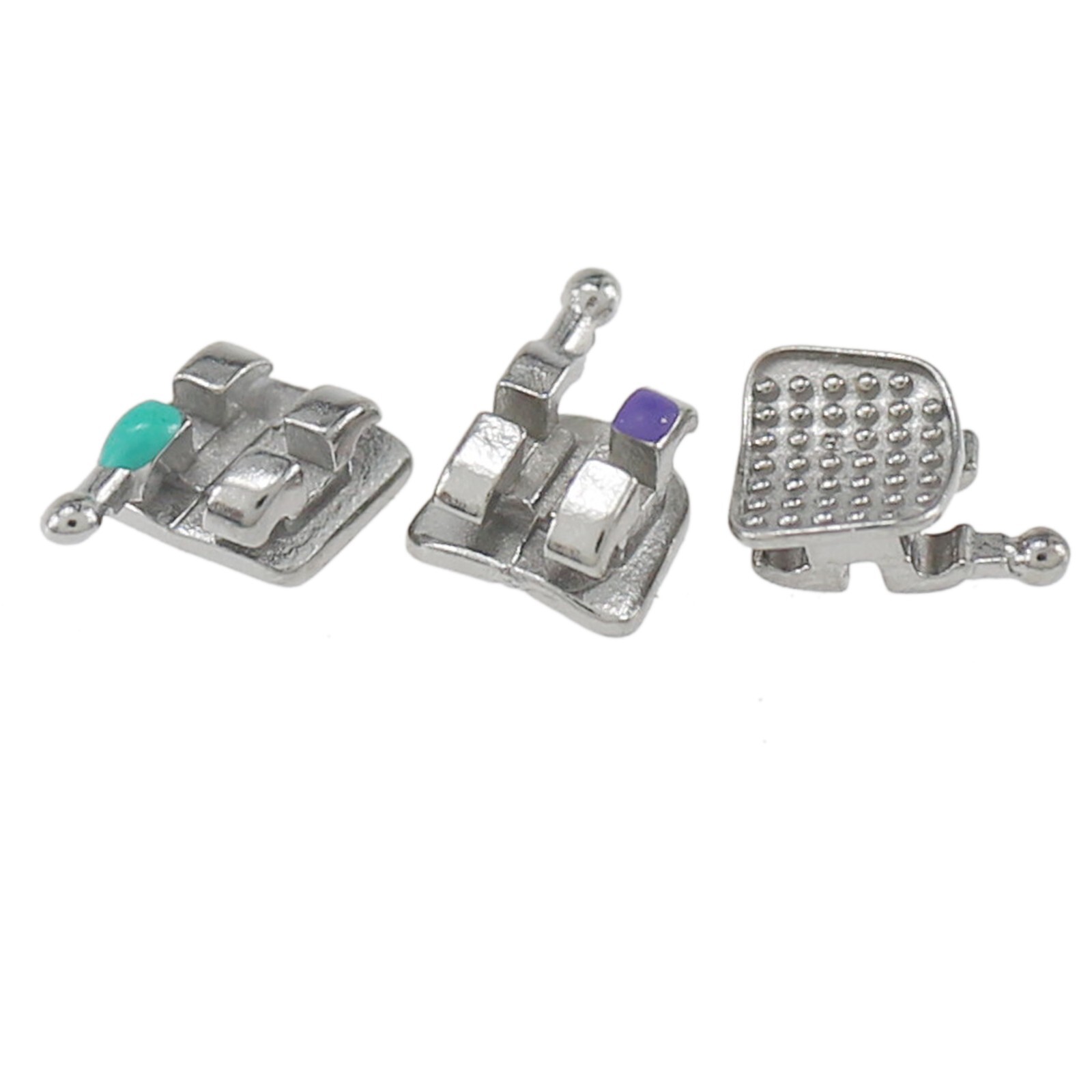 Dental Orthodontic Metal Brackets Braces Roth MBT 018 022 345 Hook Mini MIM Twin