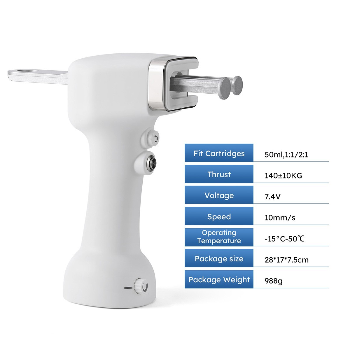 1:1/2:1 Dental Automatic Impression Mixer Dispenser Gun Mixing Electric Machine