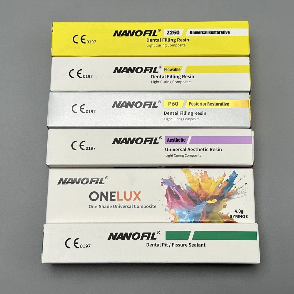 Dental Light Curing Composite Sealant Filling 6 Types Resin composite