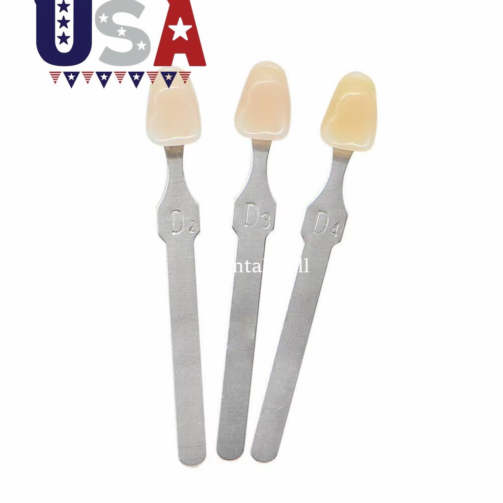 1Set VITA Classical A1-D4 Dental Tooth Shade Guide 16 Natural Colors Contrast US