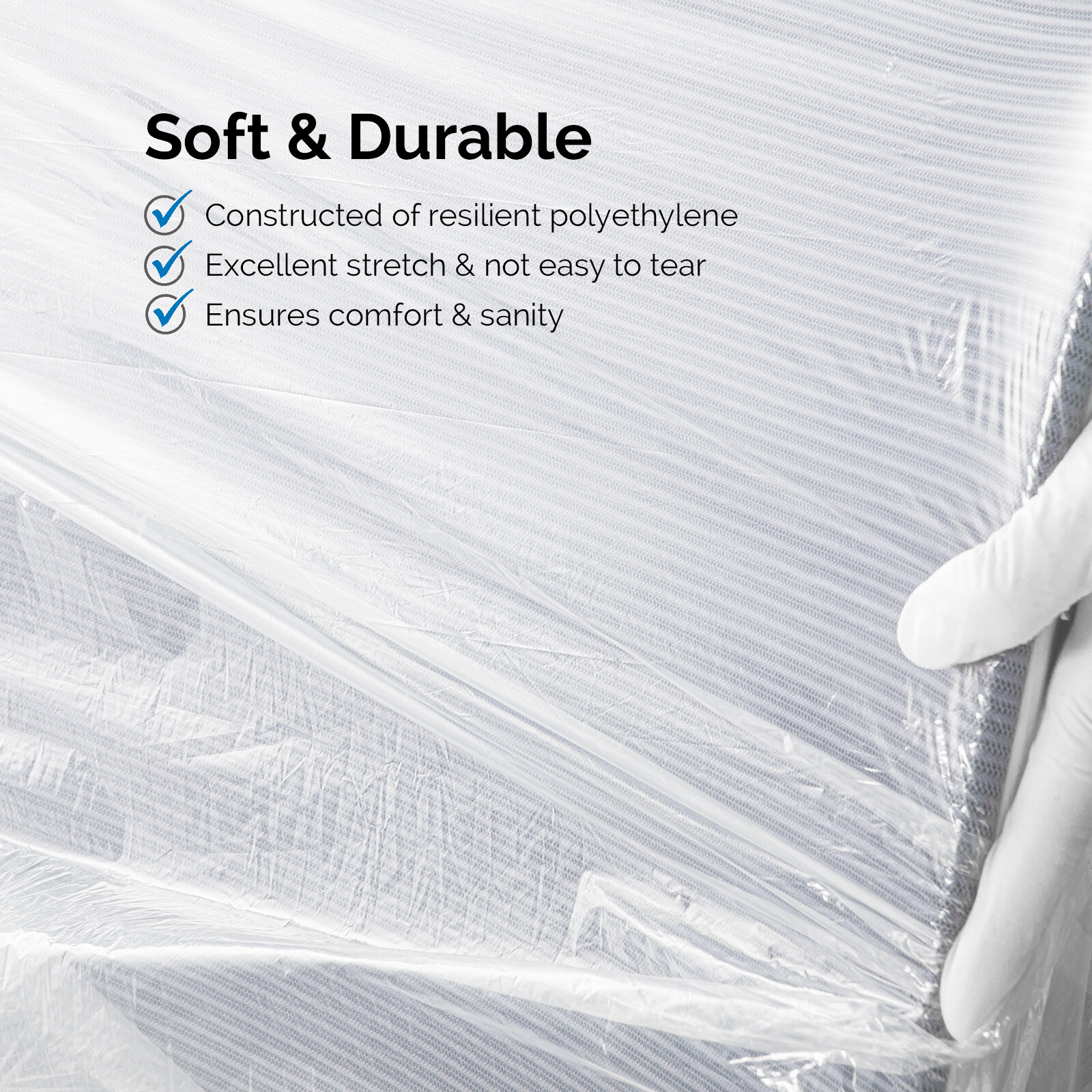 600PCS (3 Boxes) JMU Dental Unit Sleeve Half Chair Cover Large Size 32″ x 32″