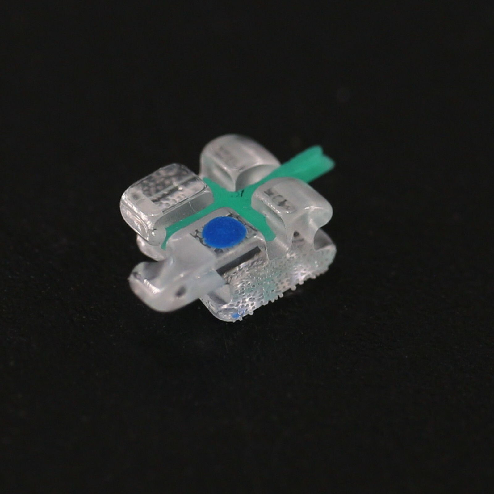 Dental Orthodontic Sapphire Bracket Monocrystalline Brace Roth MBT 022 345 Hooks