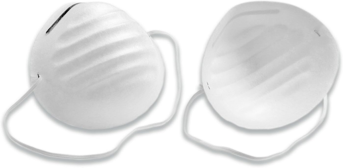 Soft and Odorless Disposable Dust Mask – Box of 50 for Everyday Protection