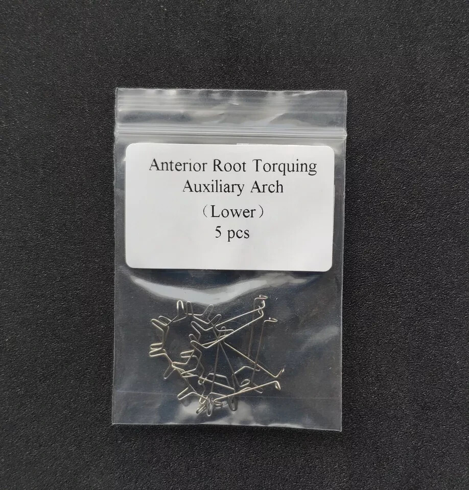 Dental Orthodontic Anterior Root Torquing Auxiliary Arch For Lower 5Pcs/Pack