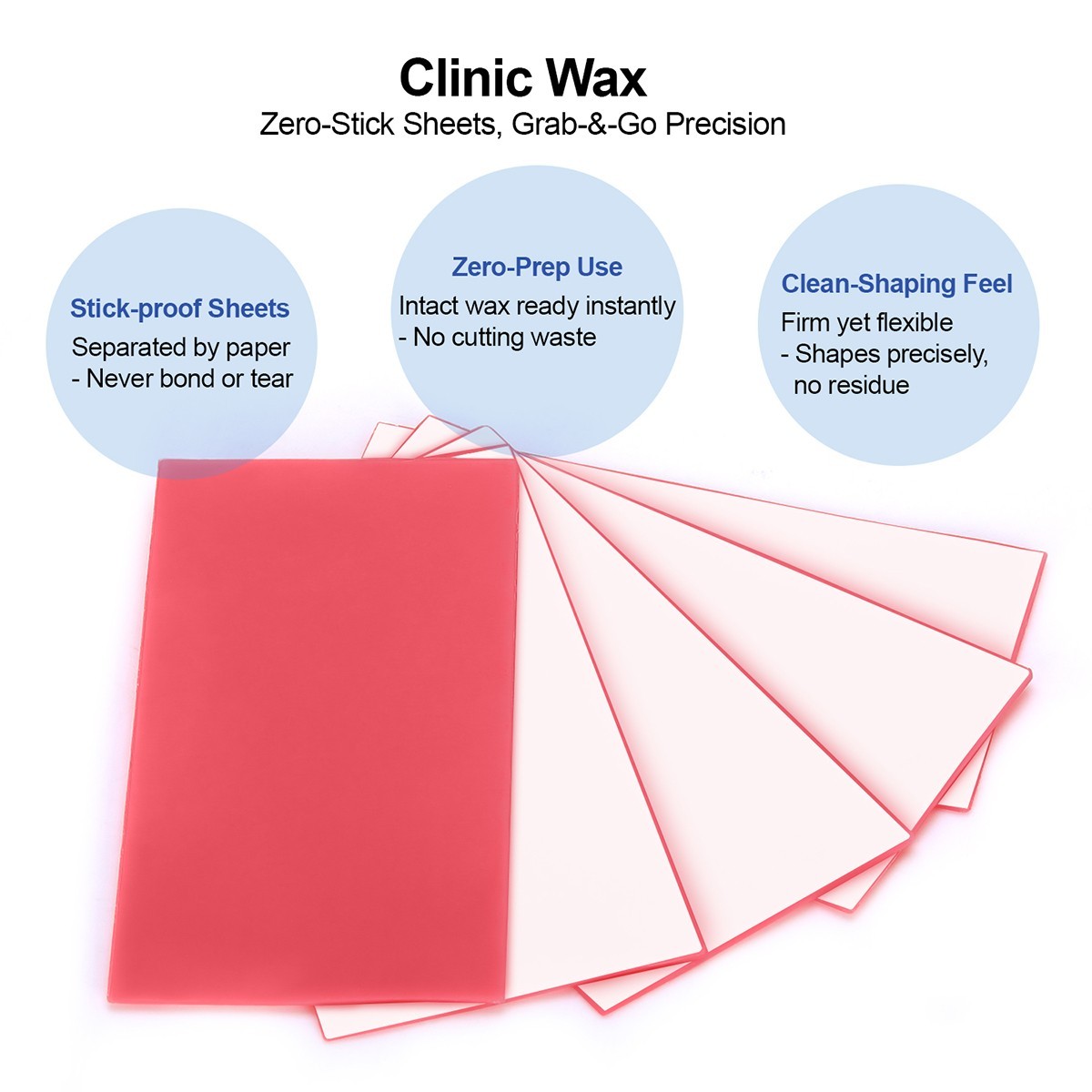 Dental Base Plate Wax Molding Casting Red Wax Sheet Denture Utility Bite Casting