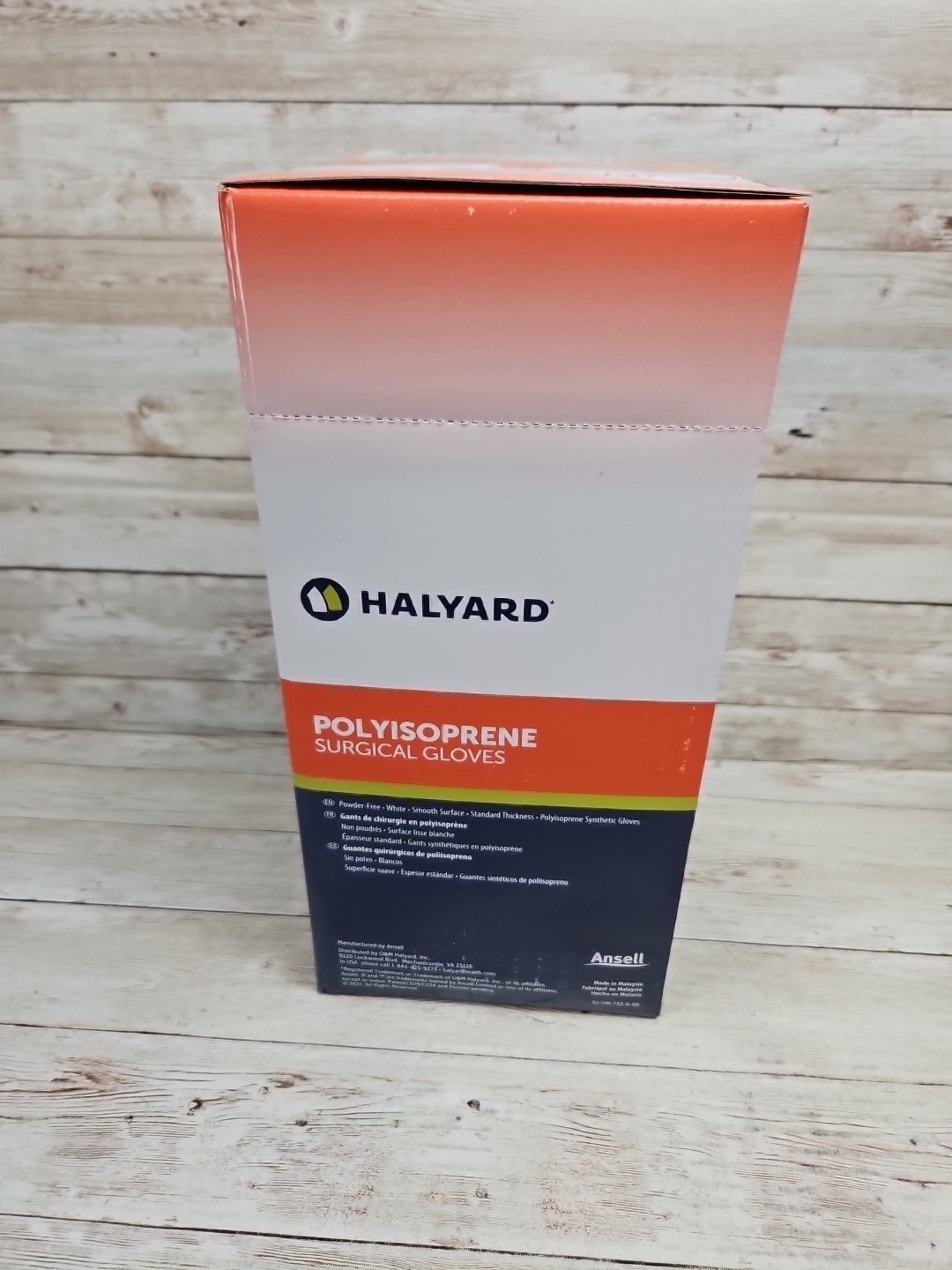 HALYARD Polyisoprene Surgical Gloves *1 Box 50 Pair* Size: 6 *See Date*8-25