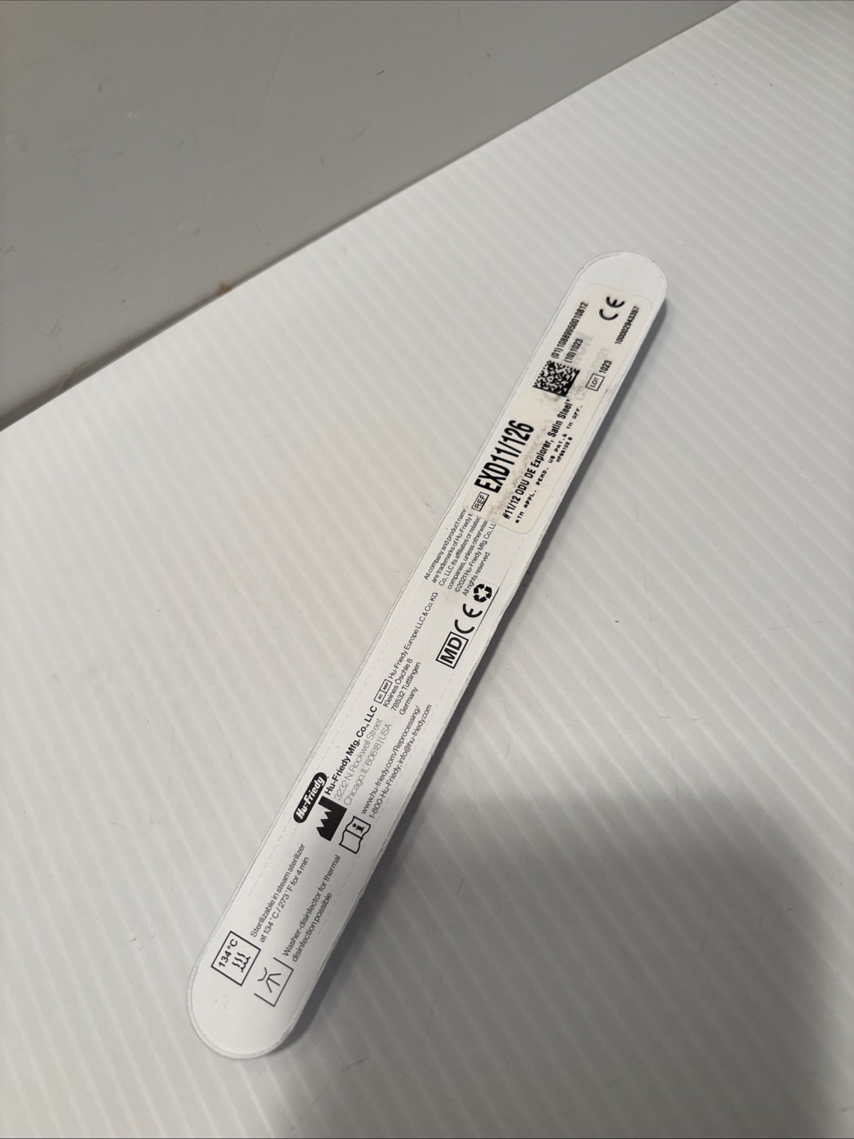 HU FRIEDY Dental Instrument Explorer No 11/12 | EXD11/126 |ODU DE Satin Steel