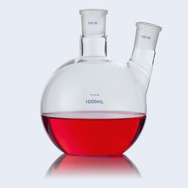 25ml – 1000ml Flat Bottom Evaporating Flask with 1-4 Standard Necks Glassware