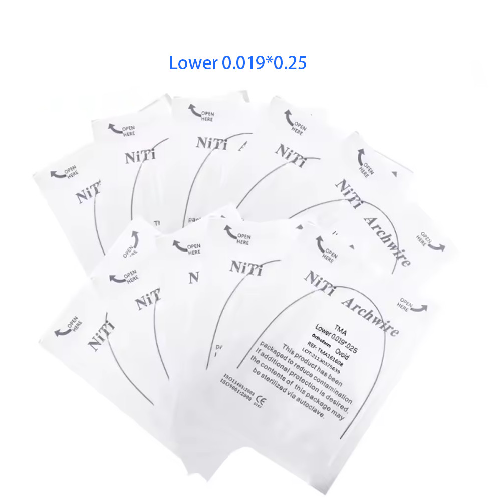 1pc/pack Dental Orthodontic TMA Beta Ti-Mo Arch Wires Rectangular Ovoid Form