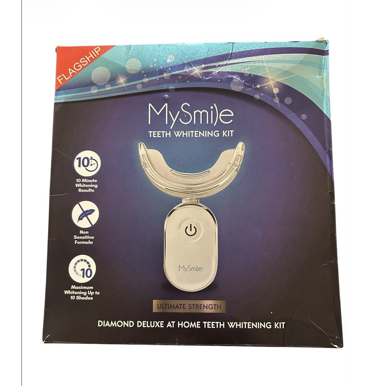 MySmile Diamond Deluxe Teeth Whitening Kit, Ultimate Strength, Exp 06/2027