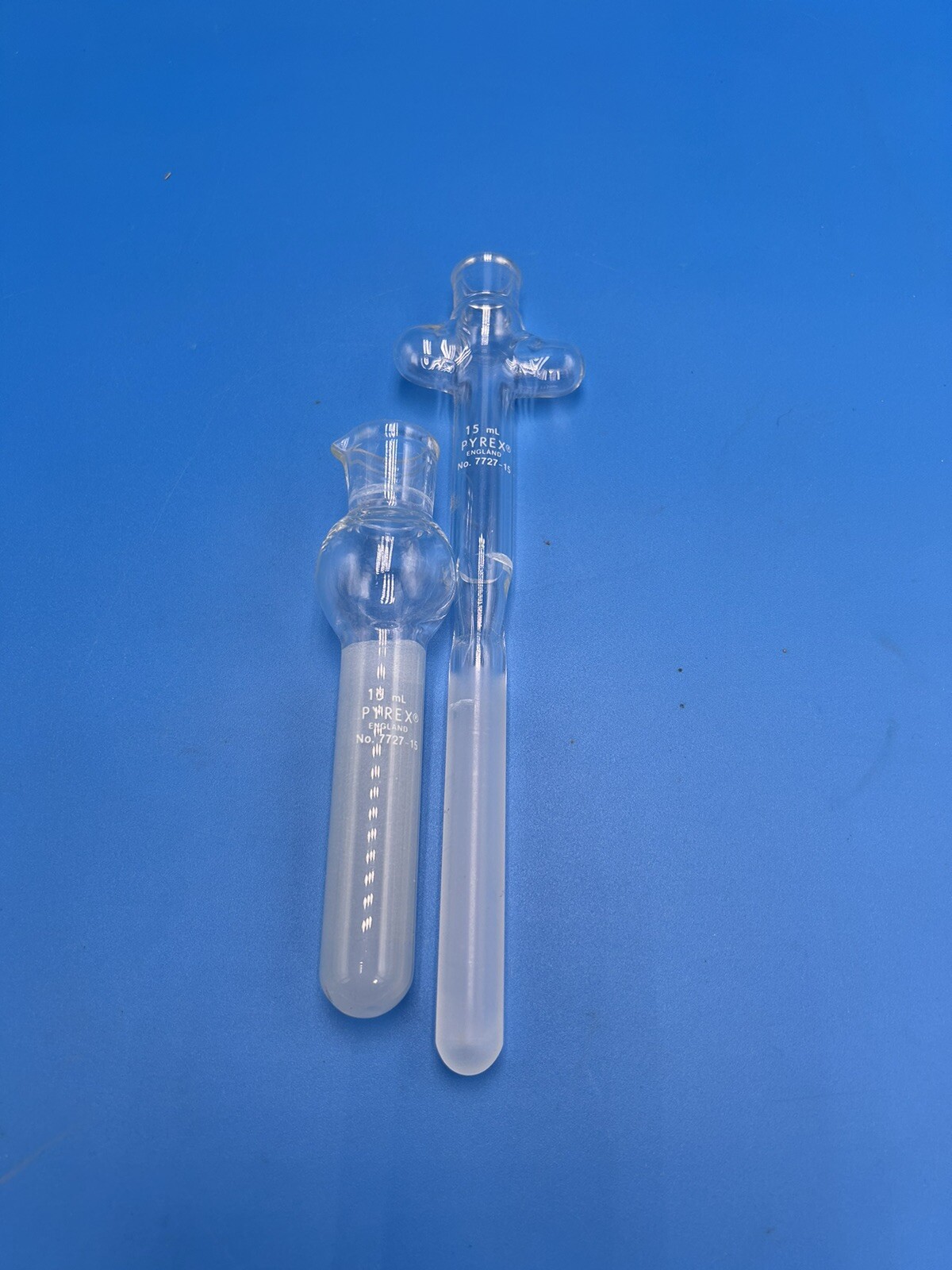 Large Corning Pyrex Glass Tenbroek Tissue Grinders 15 mL Homogenizer Lab Glass